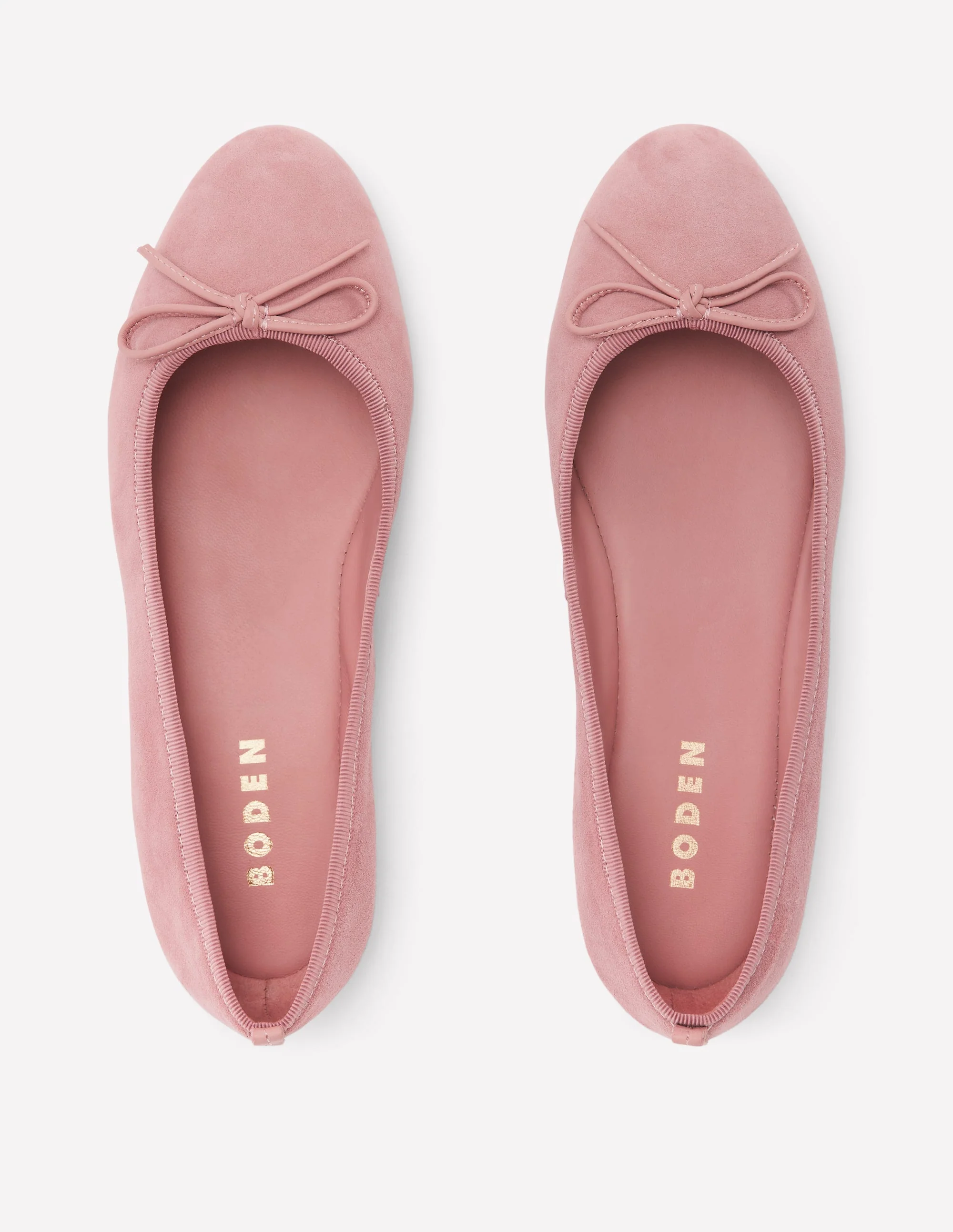 Patti Round Toe Ballet Flats-Blush - Image 5