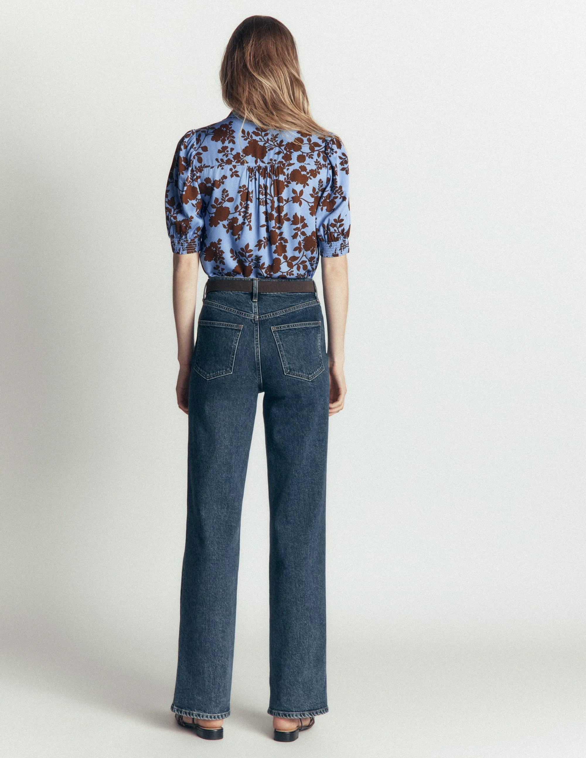Penelope Viscose Top-Forget Me Not, Bouquet Breeze - Image 7