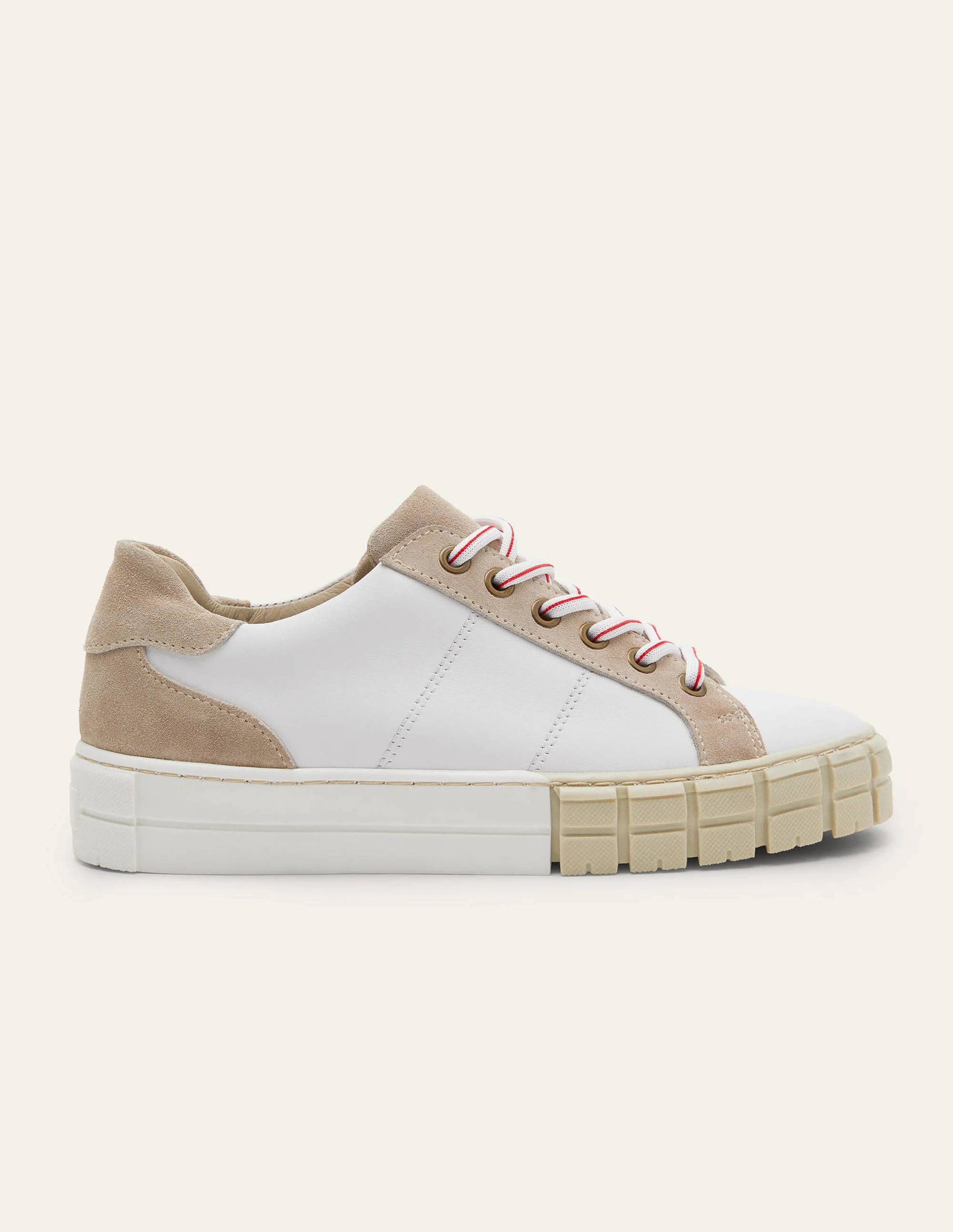 Pippa Layered Sole Sneakers-White - Image 2