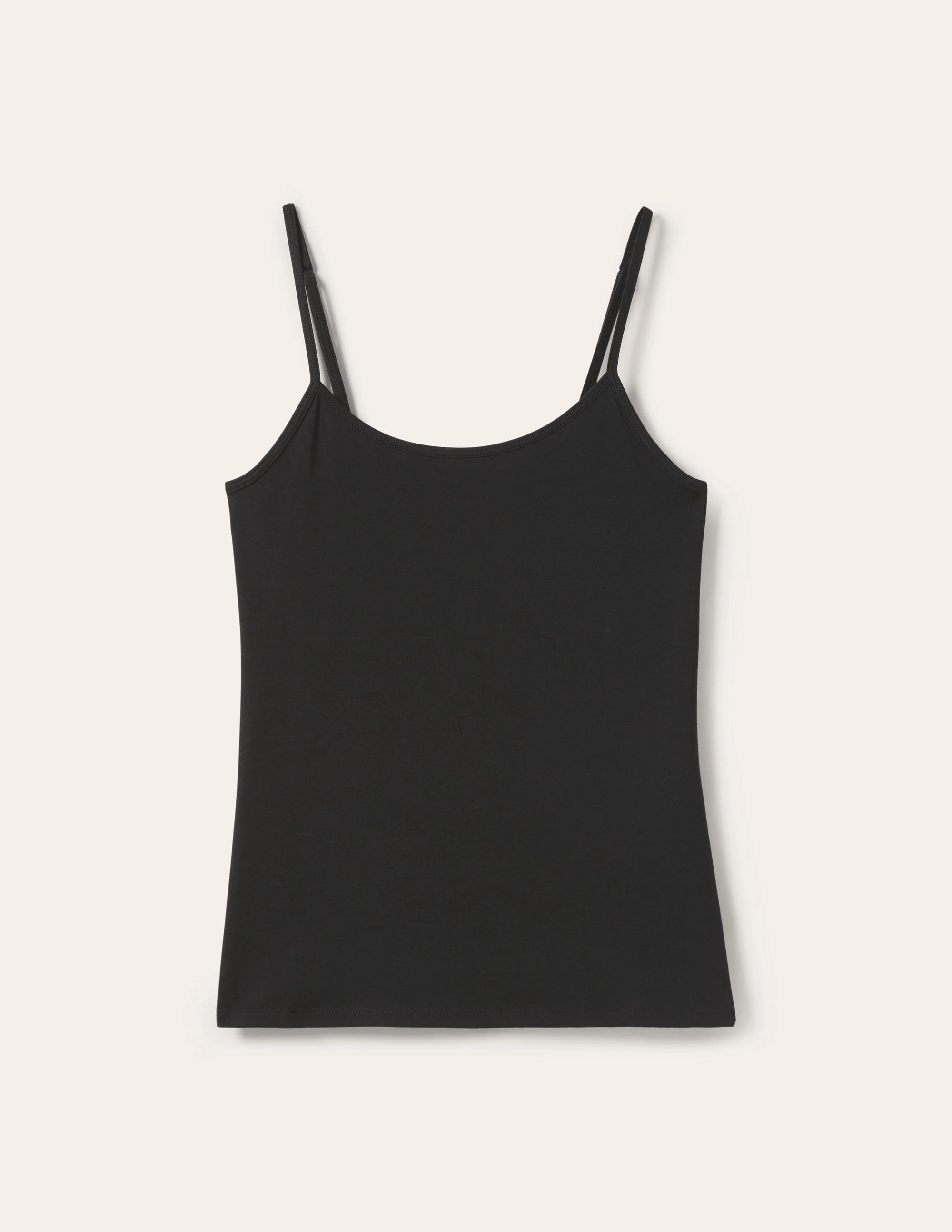 Plain Cami Top-Black - Image 10