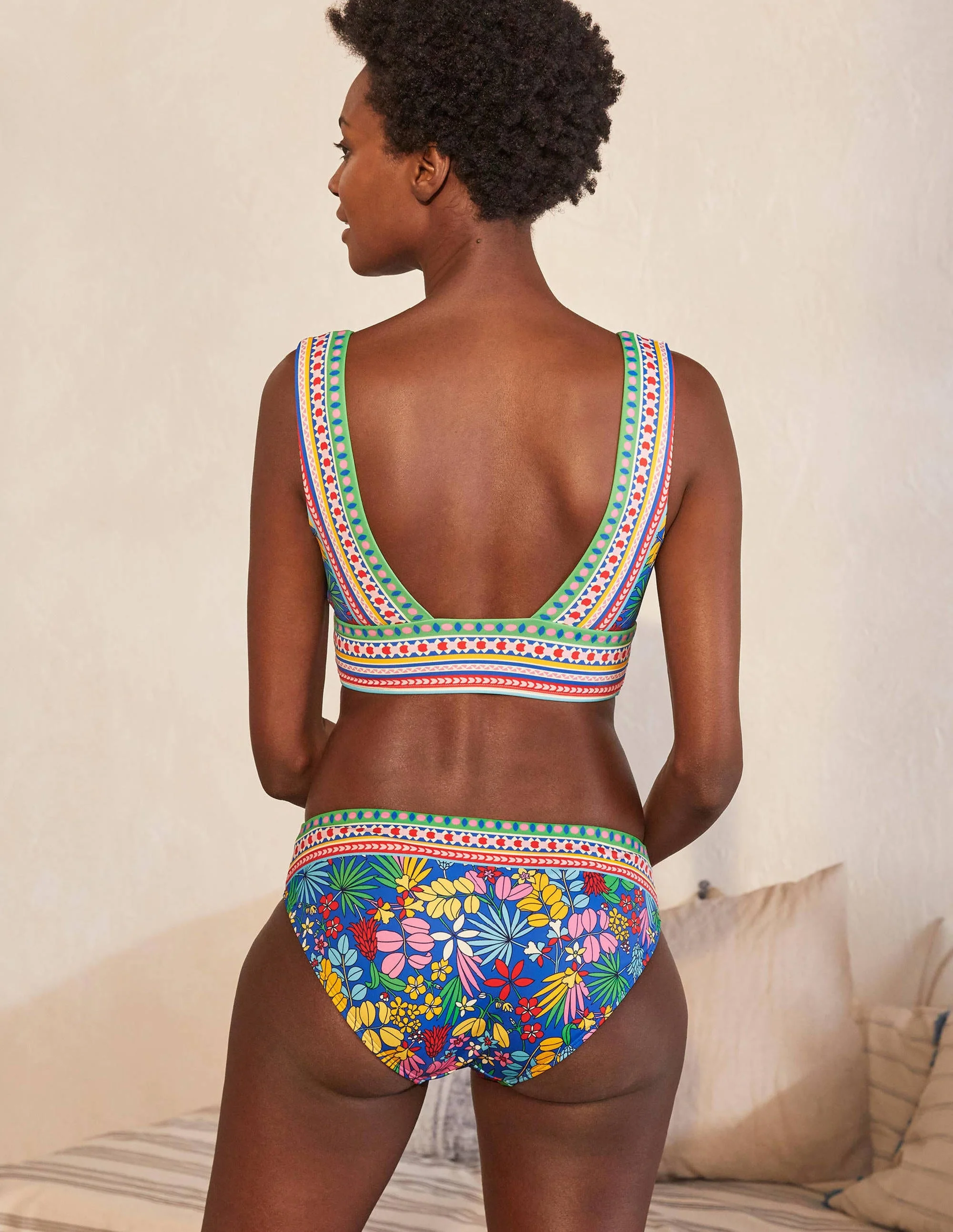 Porto Bikini Bottoms-Summit, Jungle Floral - Image 2