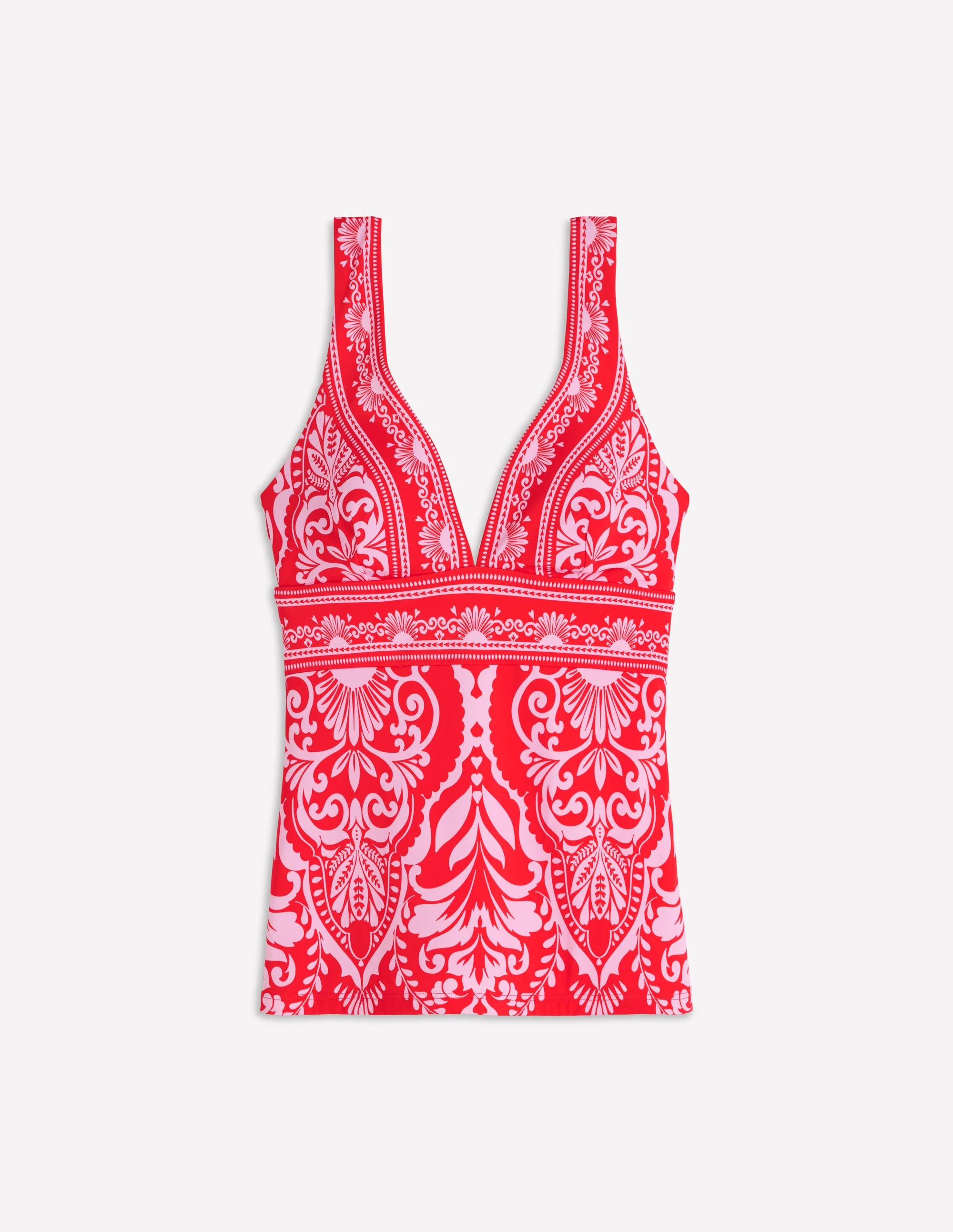 Porto Tankini Top-Red, Ornamental Garden - Image 7