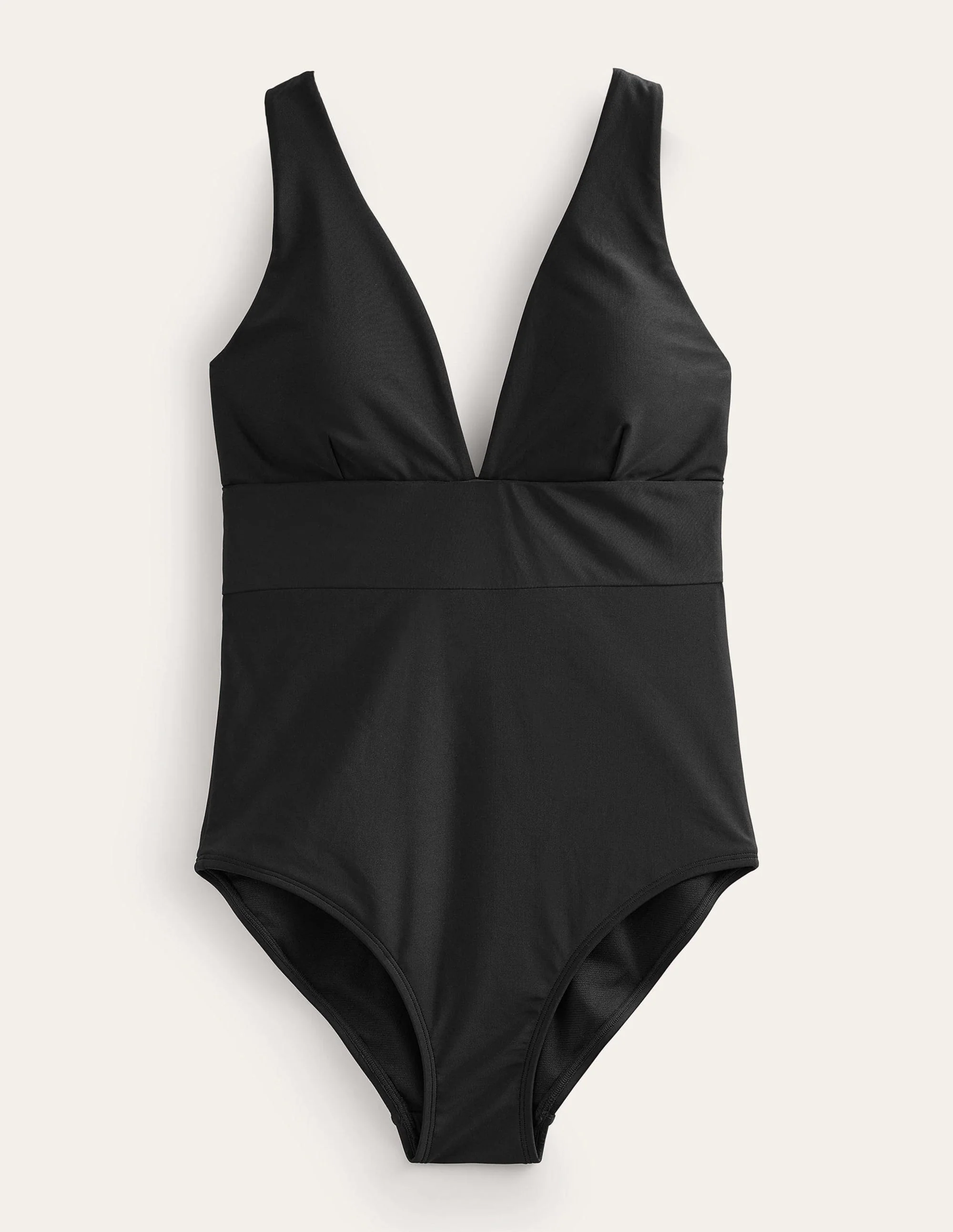 Porto V-neck Swimsuit-Black - Image 7