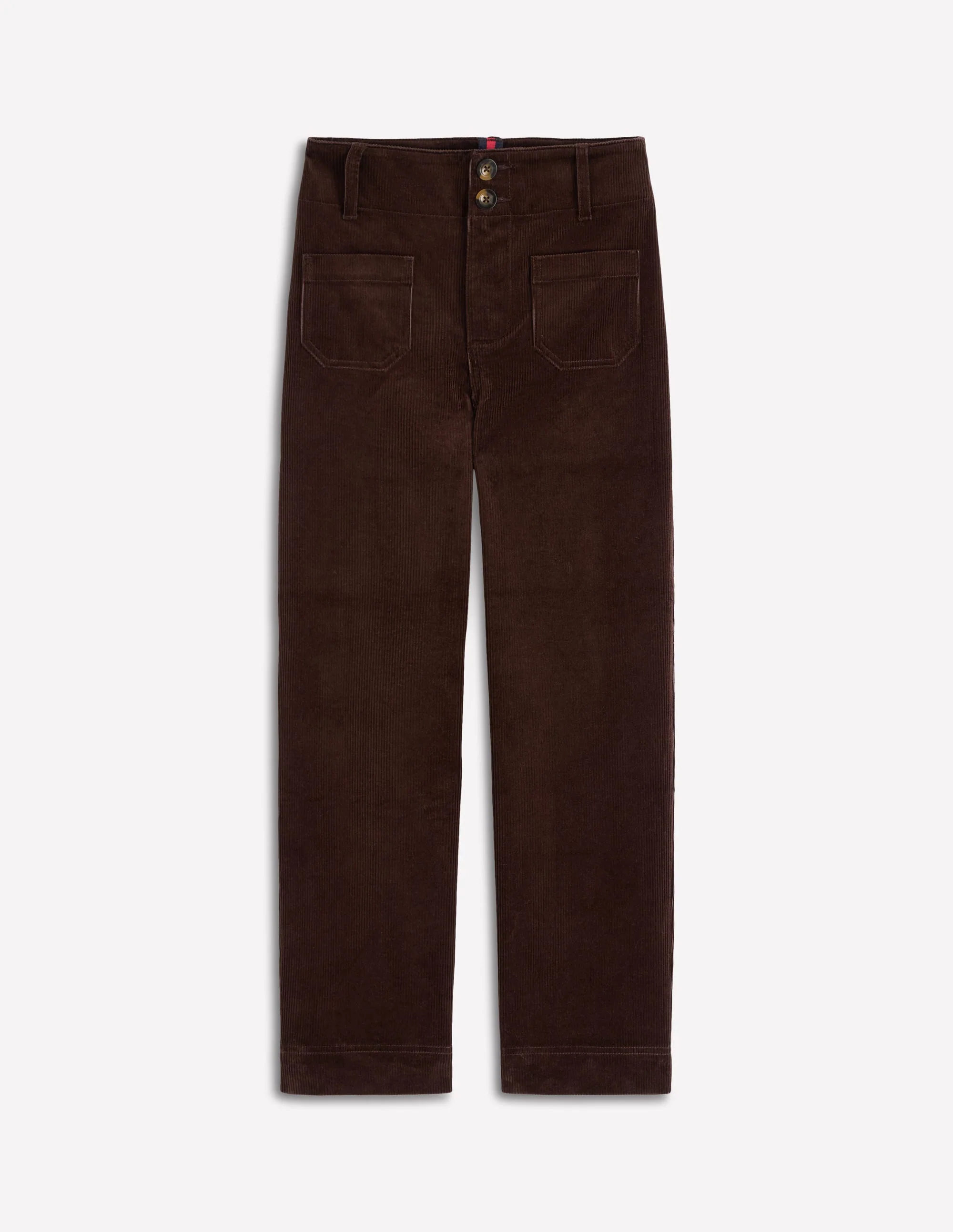 Primrose Cord Pants-Espresso - Image 7
