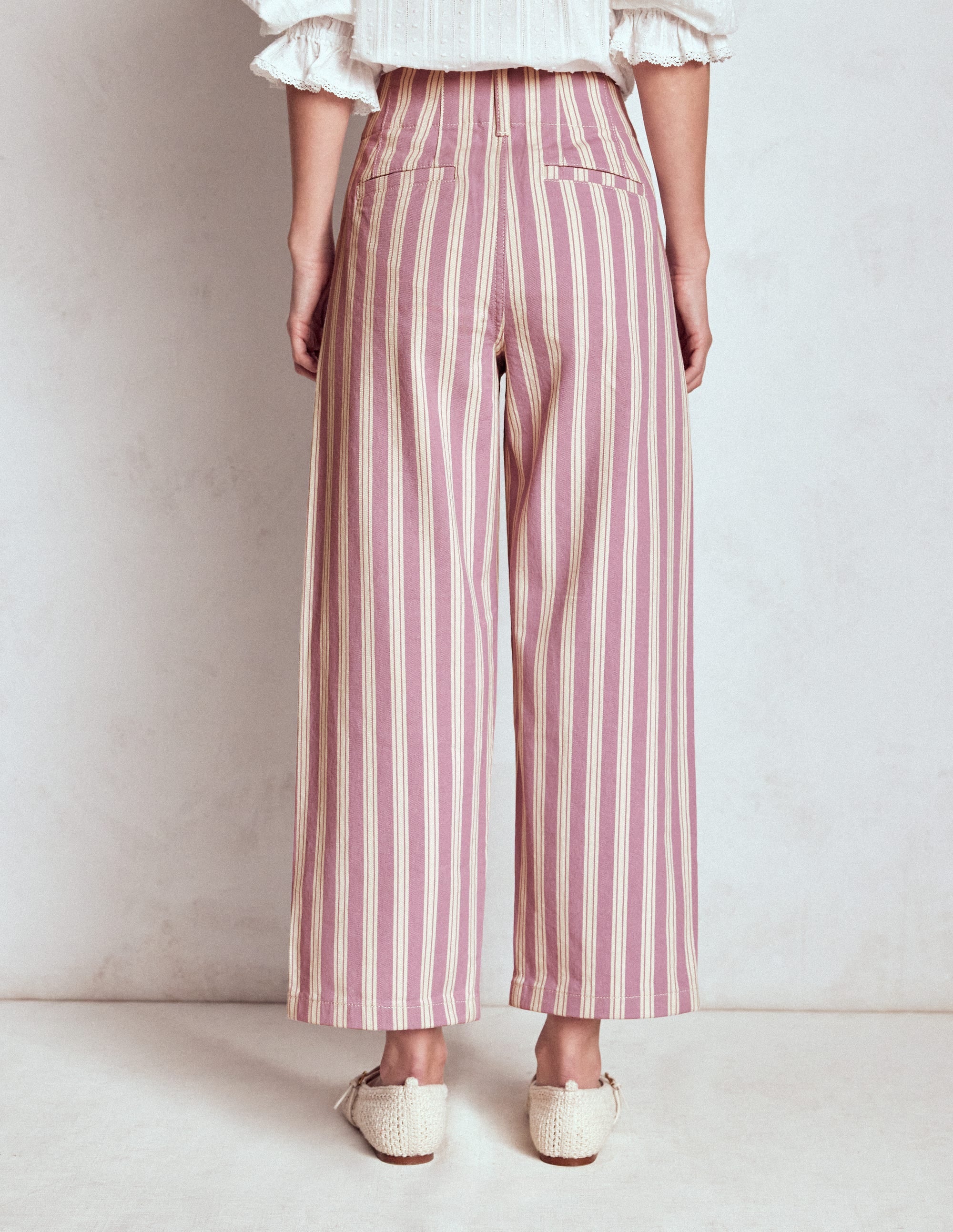 Primrose Patch Pocket Pants-Lilac Tram Stripe - Image 3