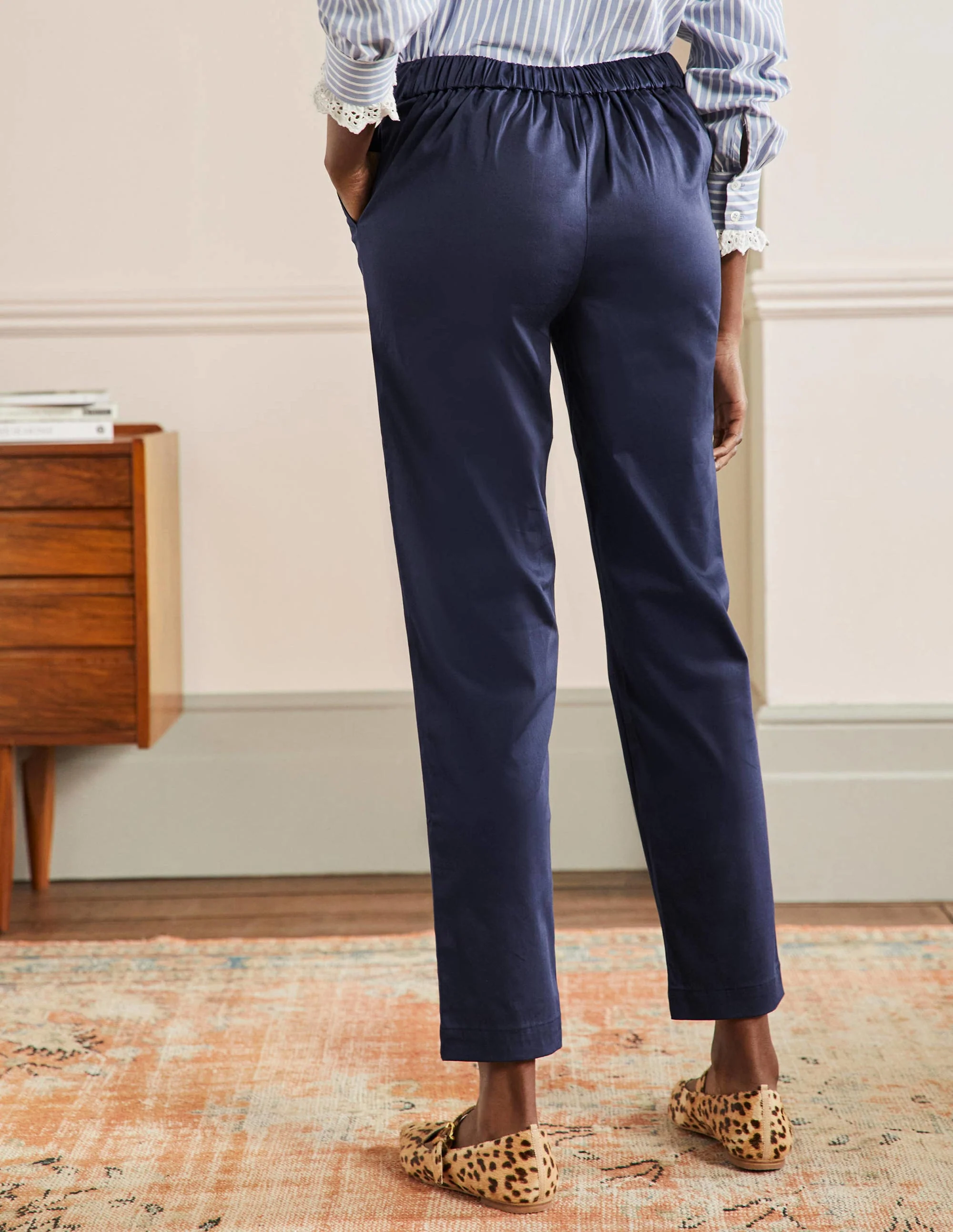 Pull On Pants-Navy - Image 3