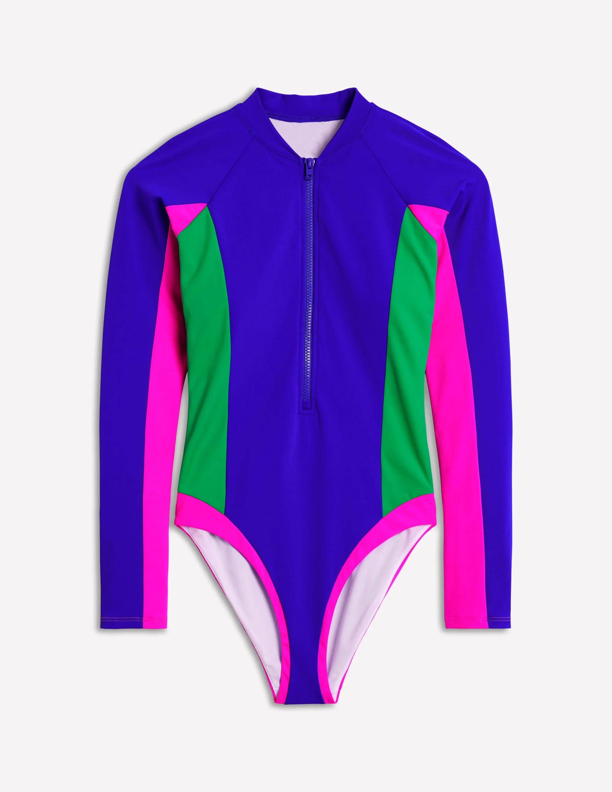 Rash Guard Swimsuit-Colbolt Colourblock - Image 5