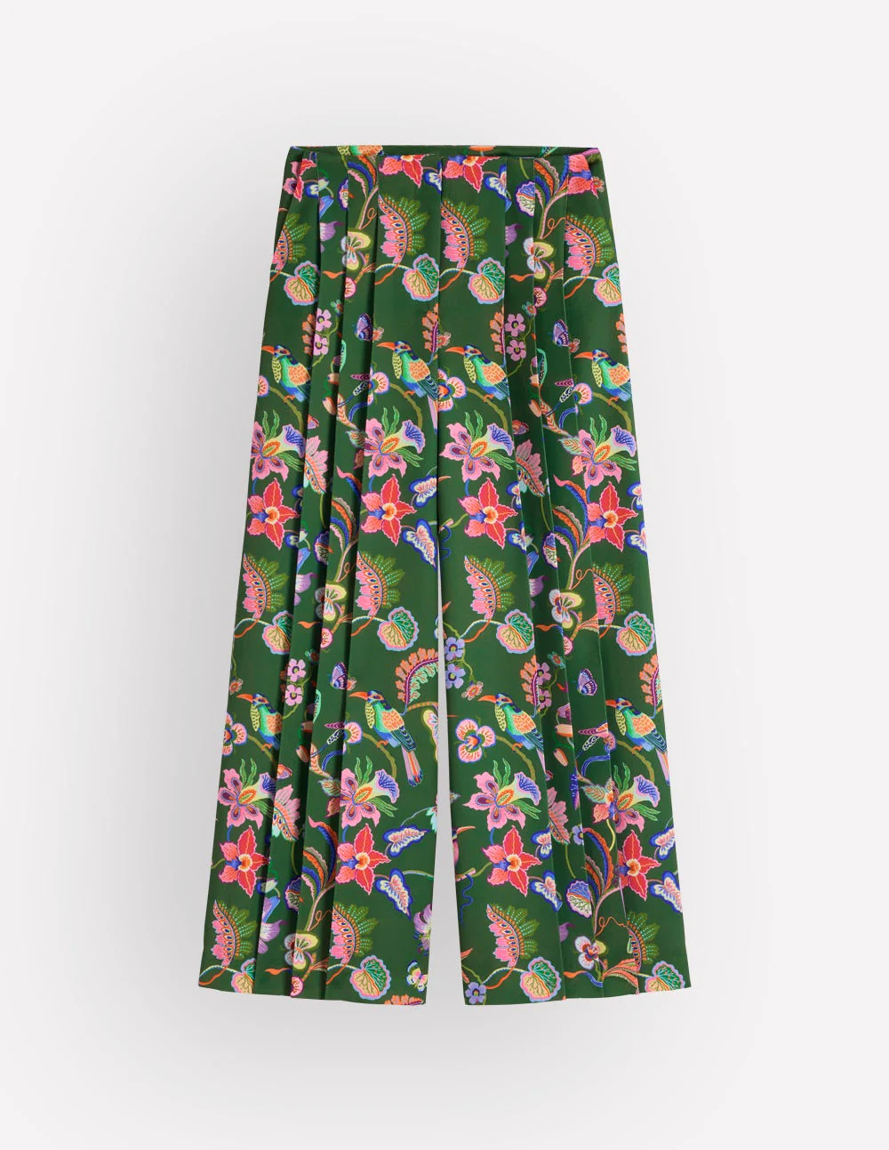 Regent Wide Leg Pants-Hunter Green, Orchid Canopy - Image 7