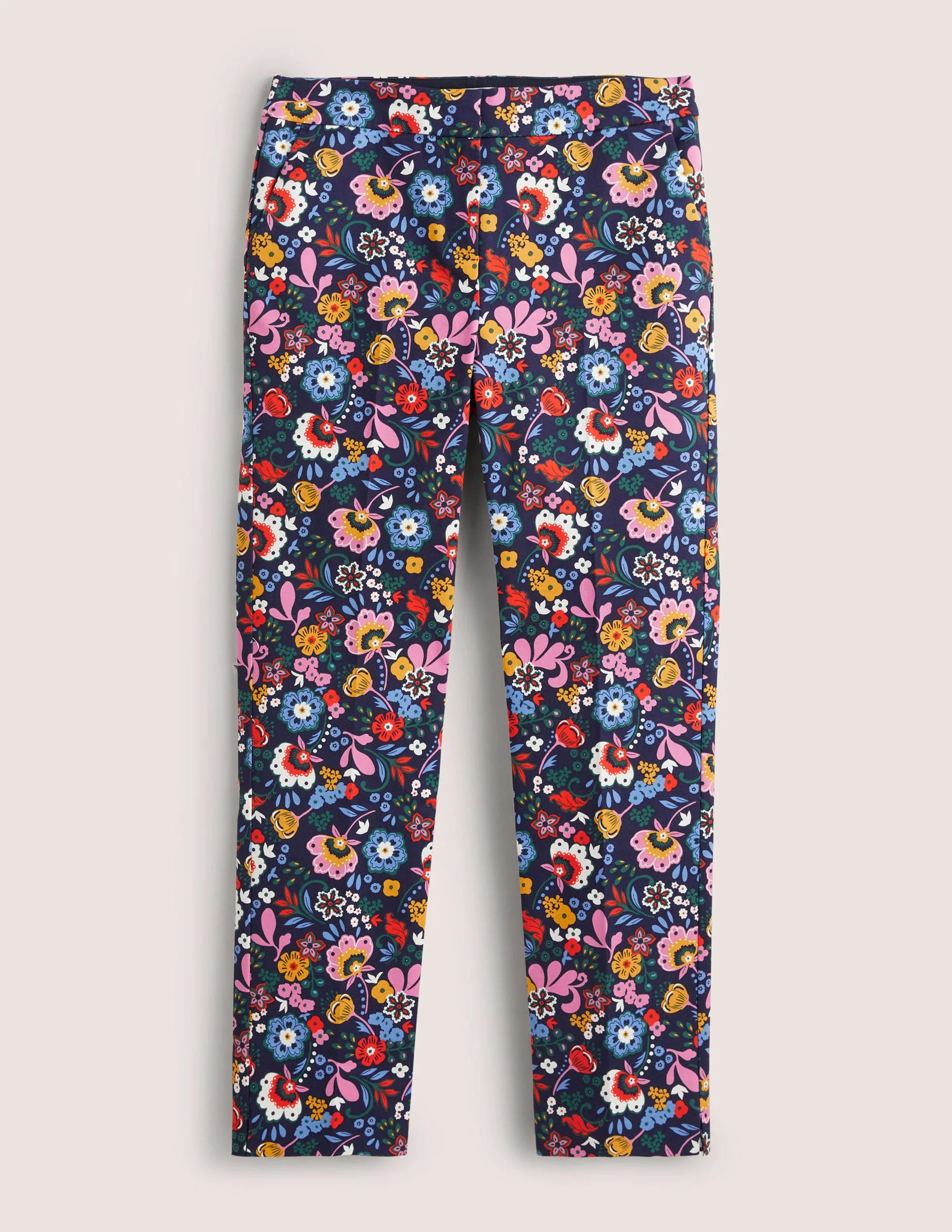 Richmond 7/8 Pants-Navy, Pretty Paradise - Image 6