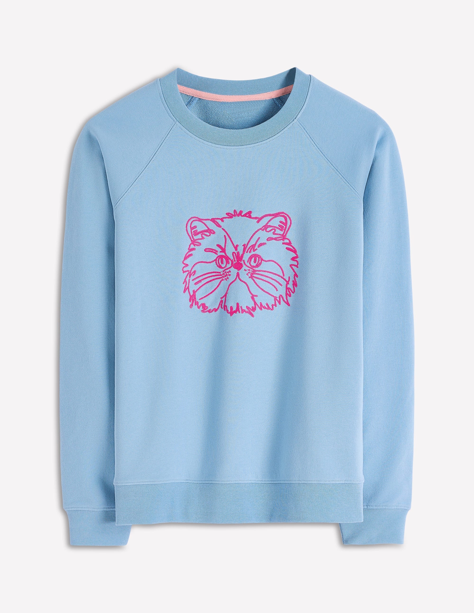 Rosa Embroidered Sweatshirt-Grumpy Cat - Image 4