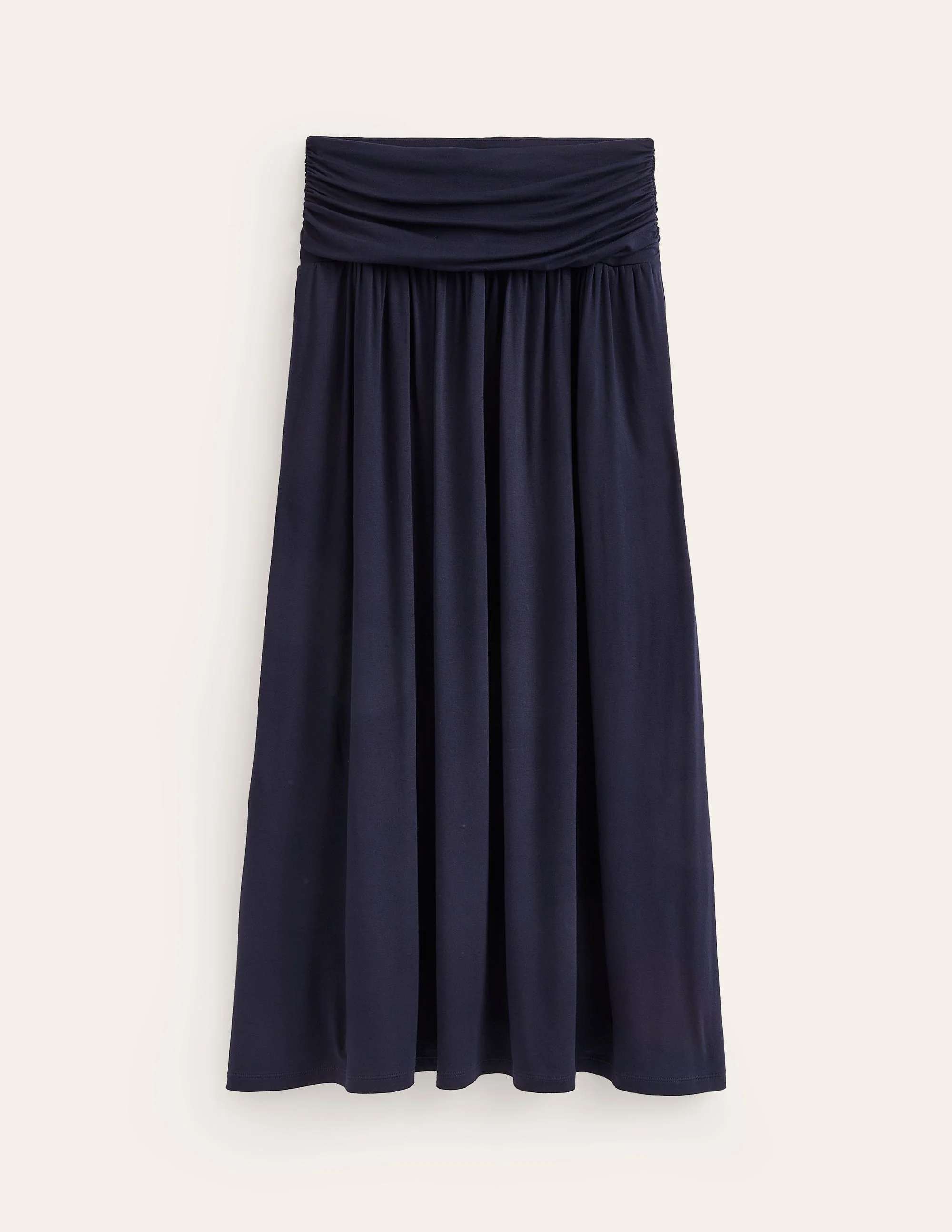 Rosaline Jersey Skirt-Navy - Image 5
