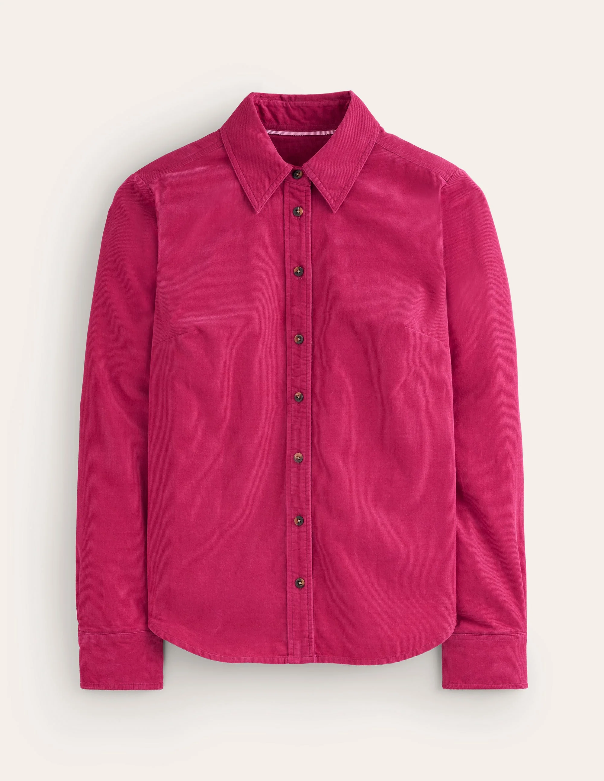 Sienna Cord Shirt-Cherry Jam - Image 5