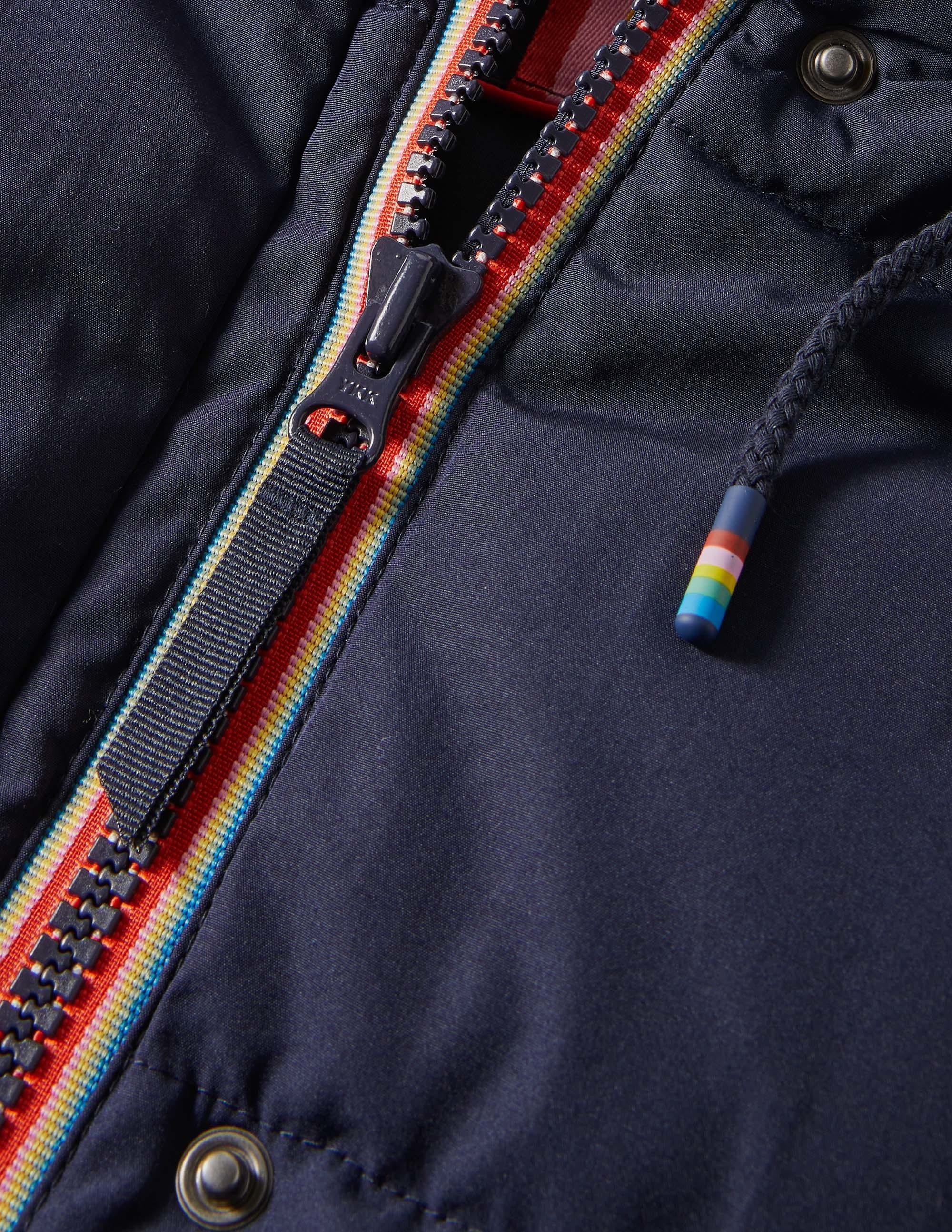 Skye Puffer Coat-Navy - Image 6