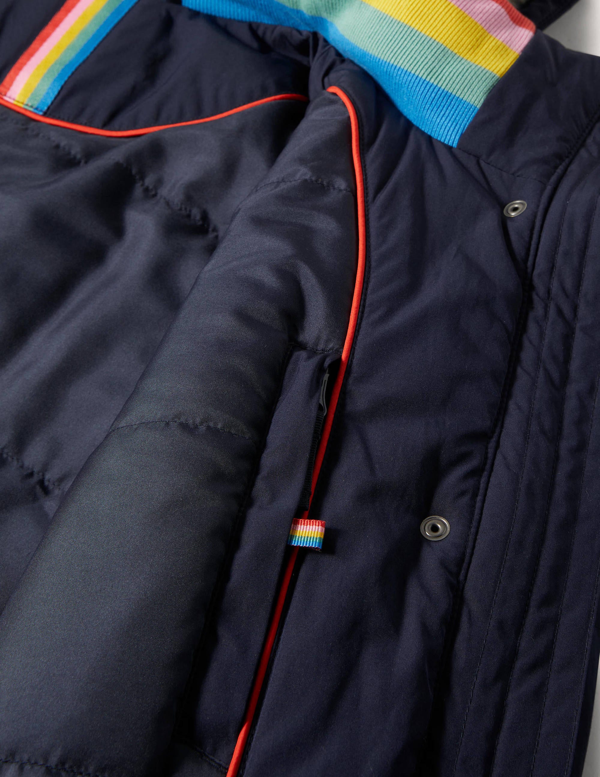Skye Puffer Coat-Navy - Image 8