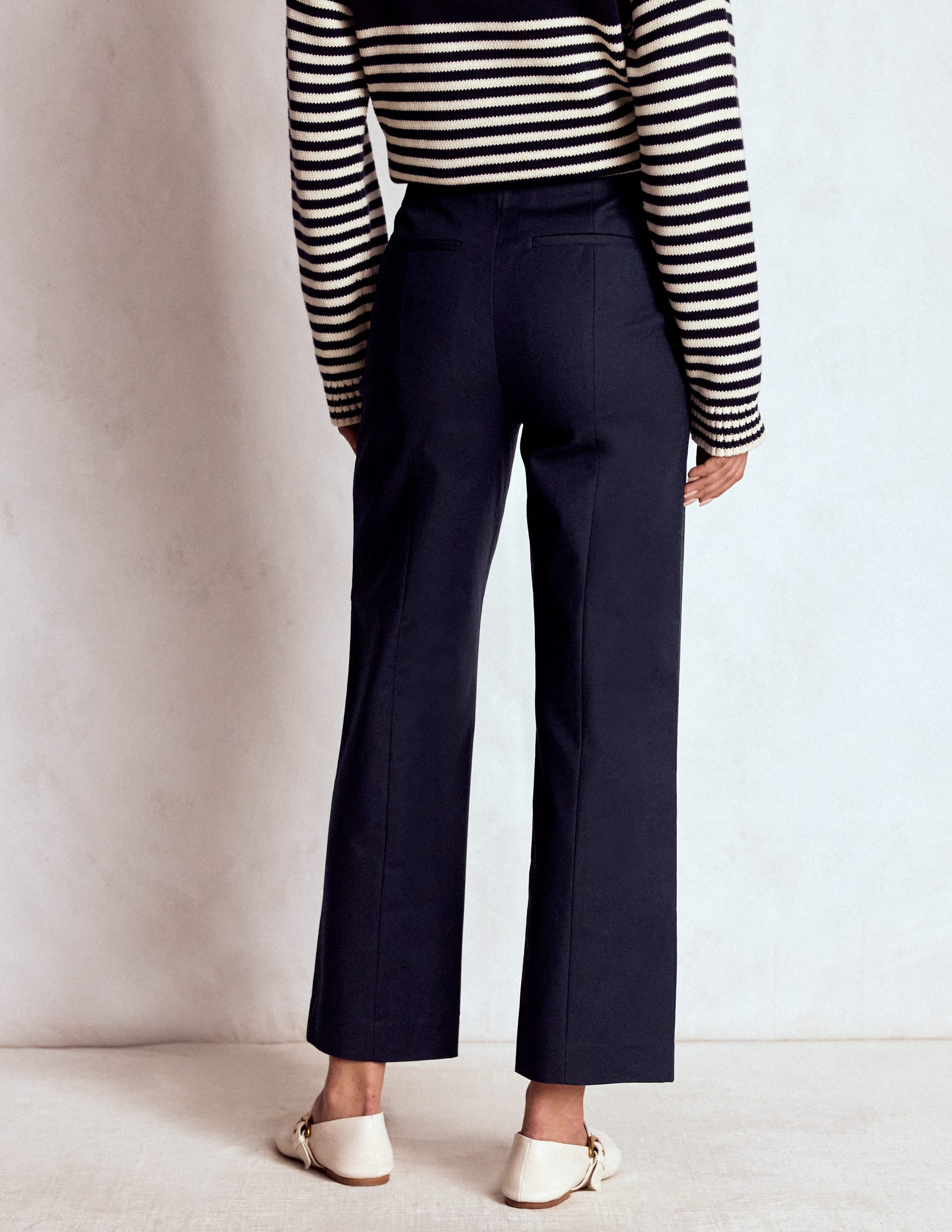 Smart 7/8 Pants-Navy - Image 3
