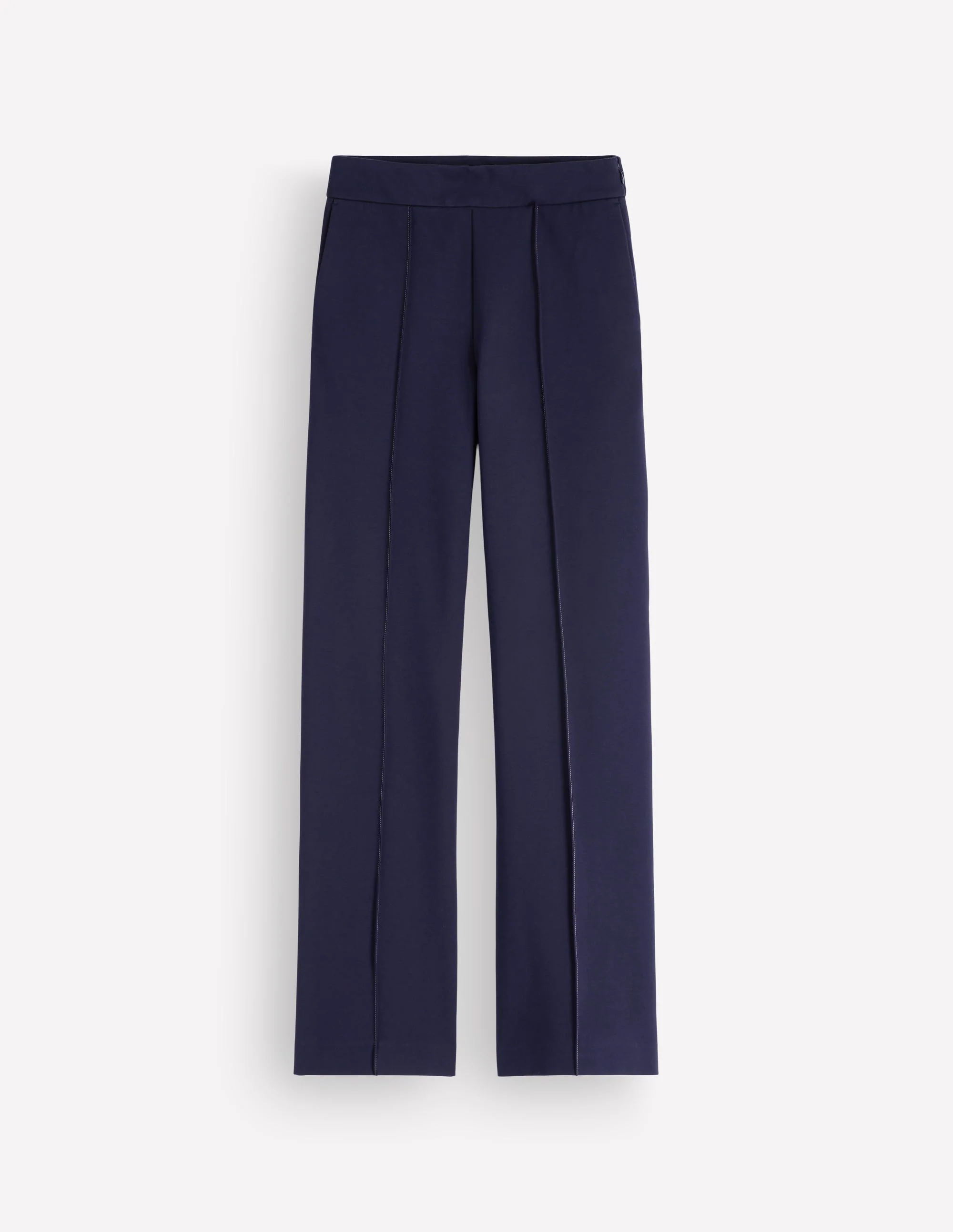 Straight Leg Ponte Pants-Navy - Image 6