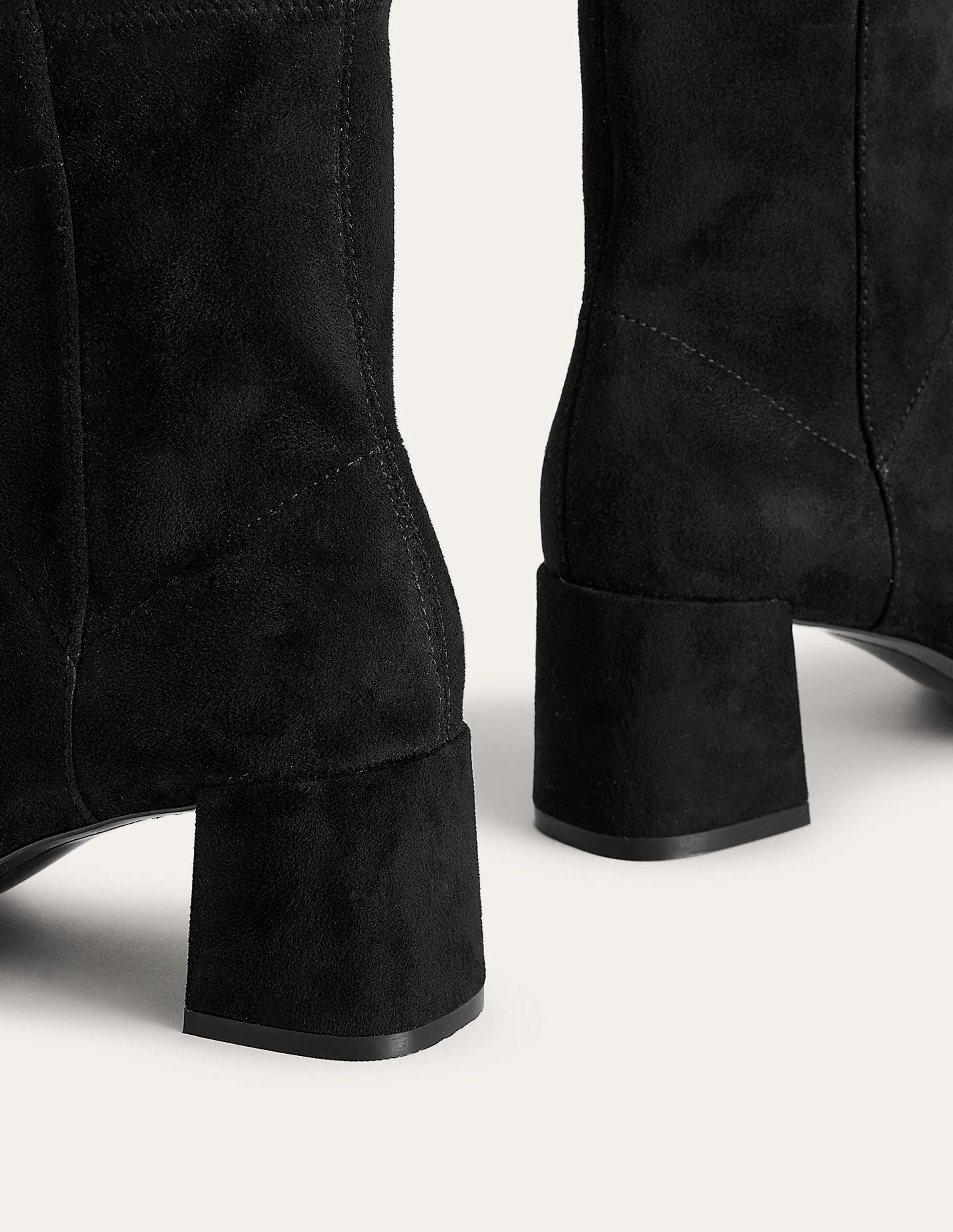 Stretch Ankle Boot-Black - Image 4