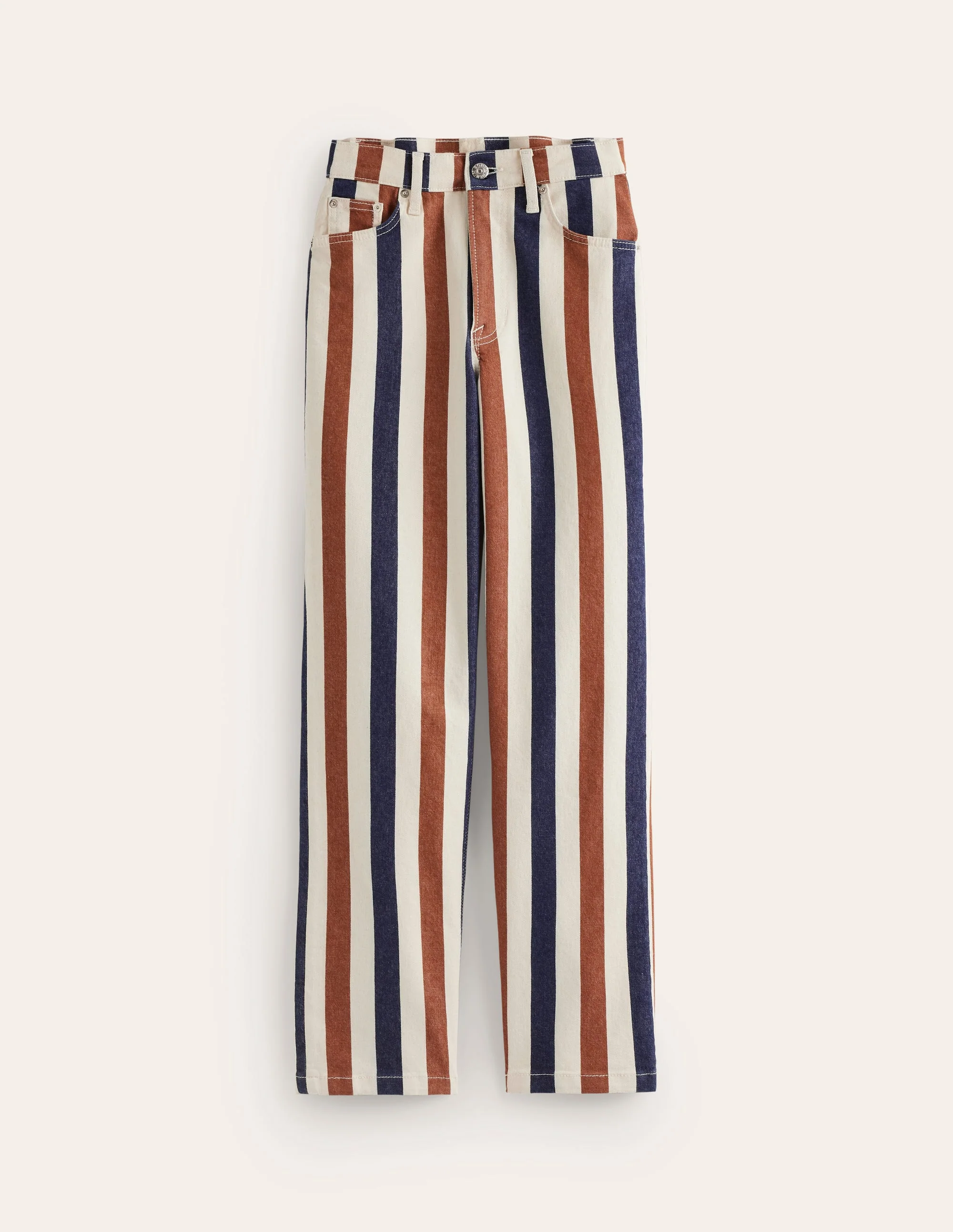 Striped Jeans-Tan Stripe - Image 7