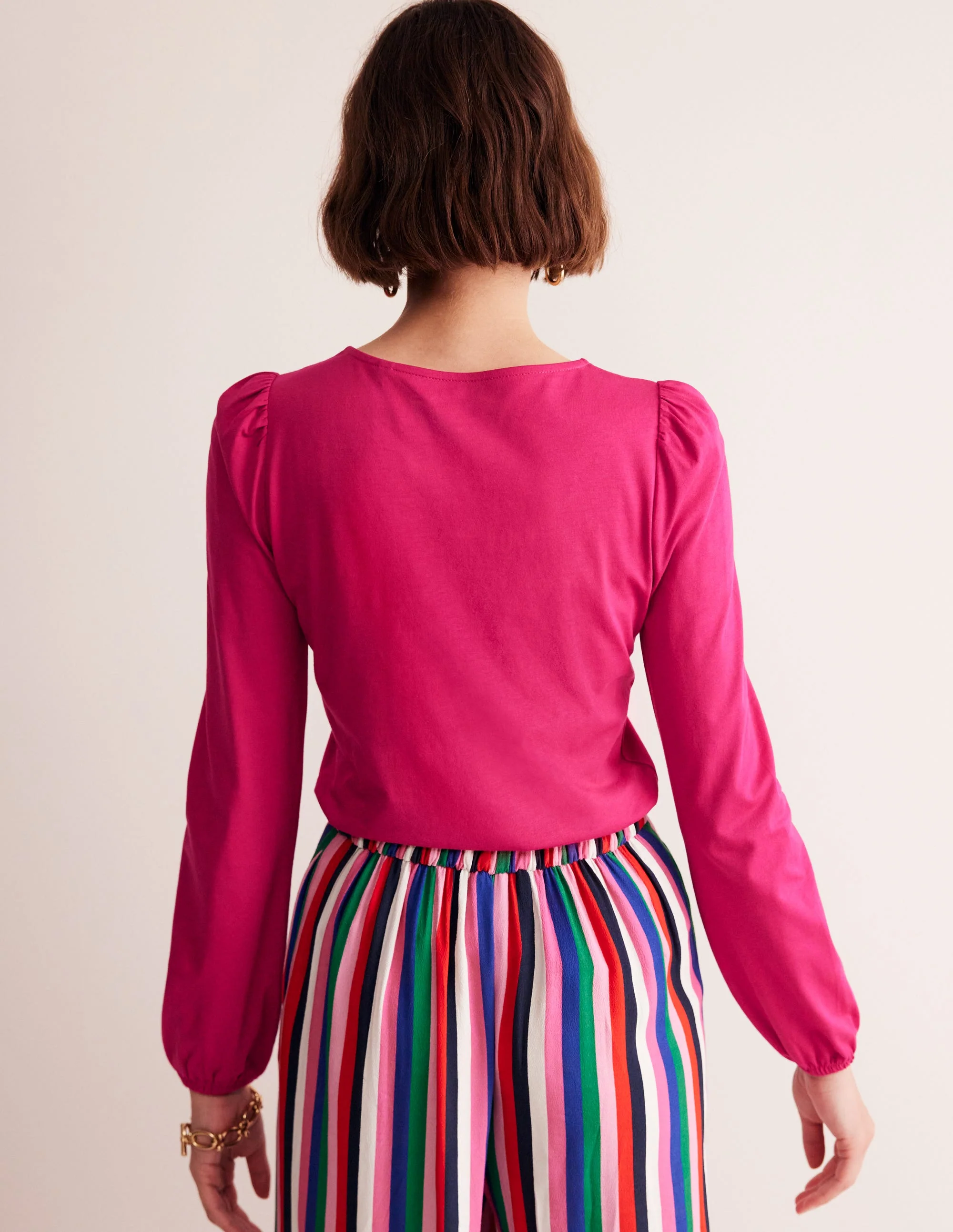 Supersoft Long Sleeve Top-Cherry Jam - Image 3