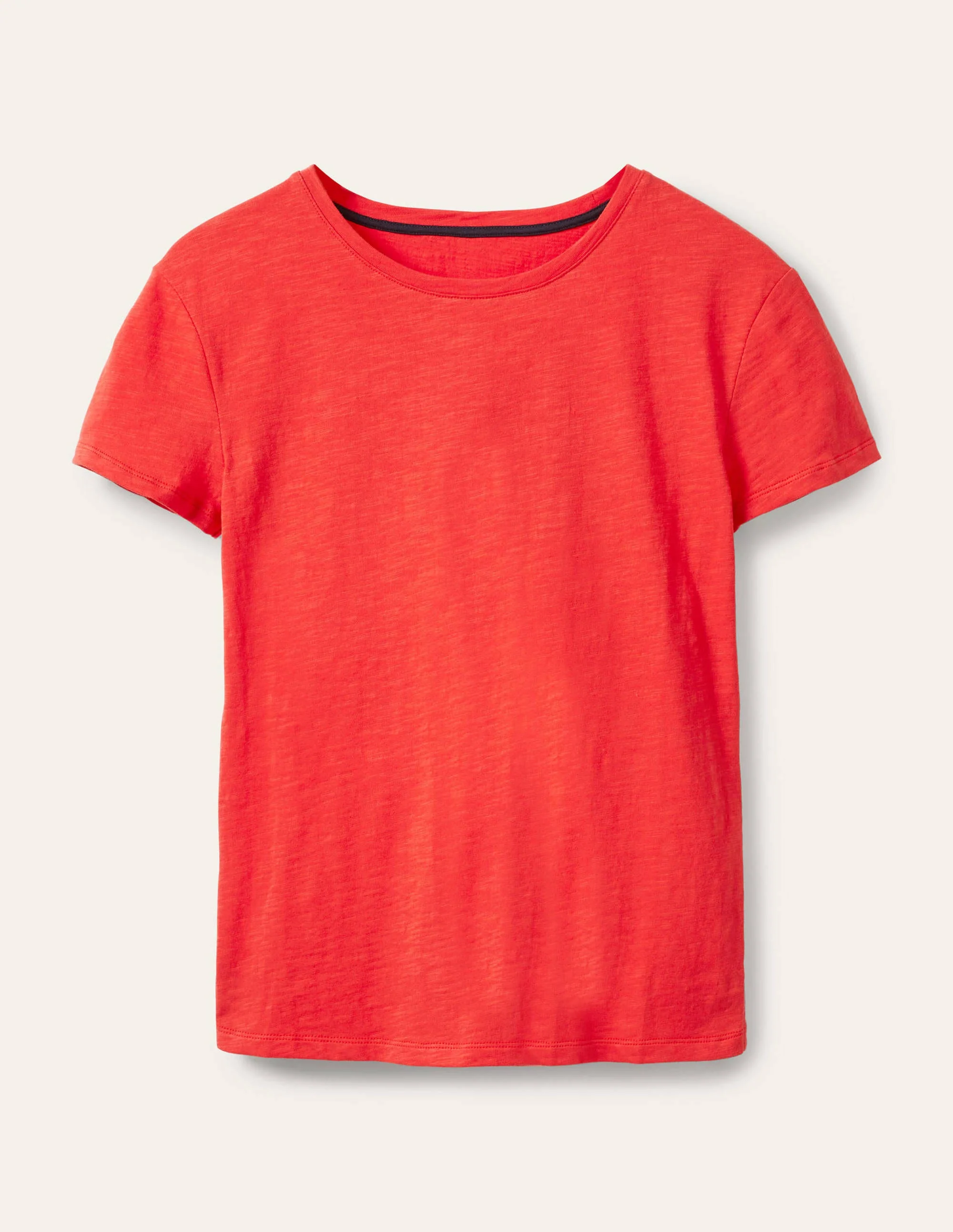 The Cotton Boyfriend Tee-Cherry Red - Image 5