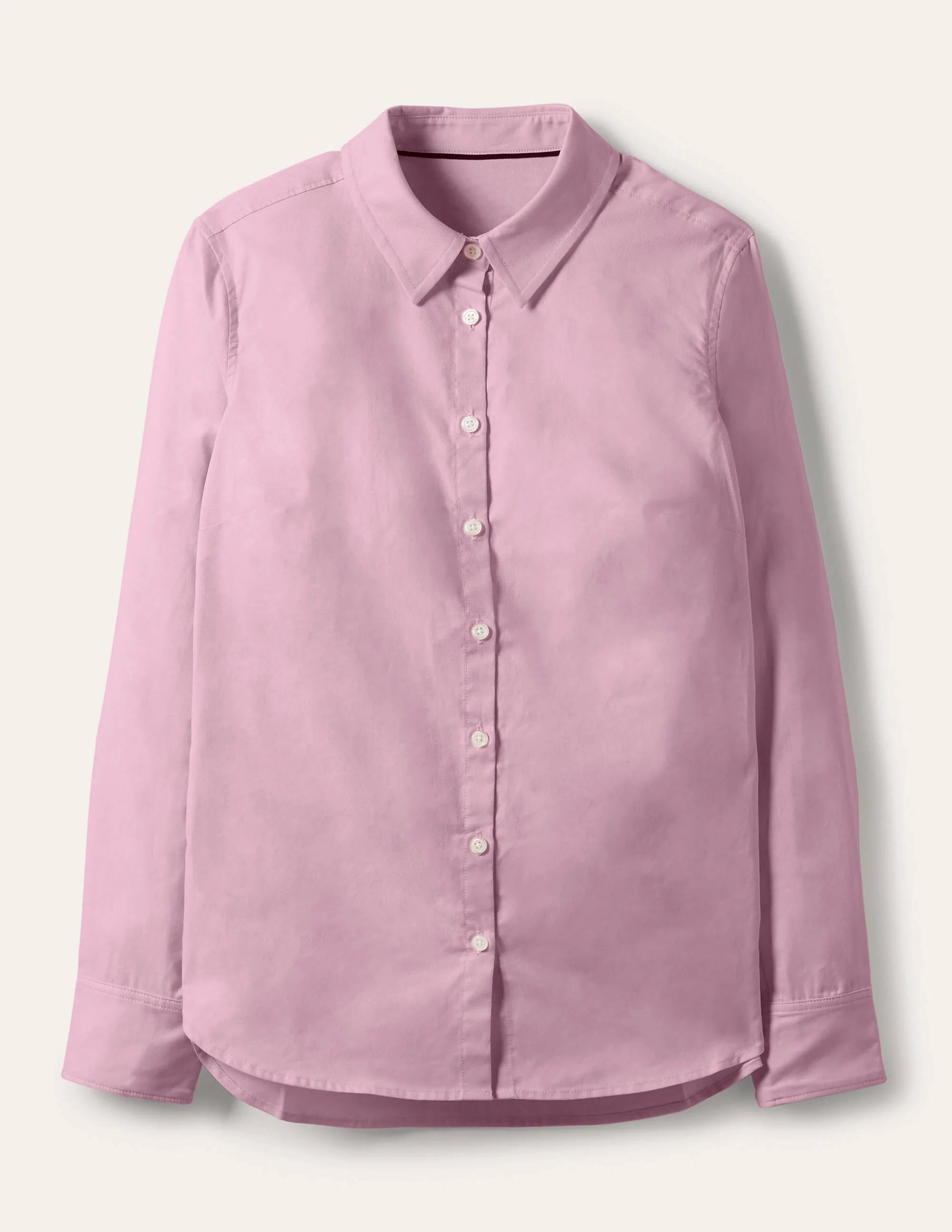 The Cotton Shirt-Pink Oxford - Image 5