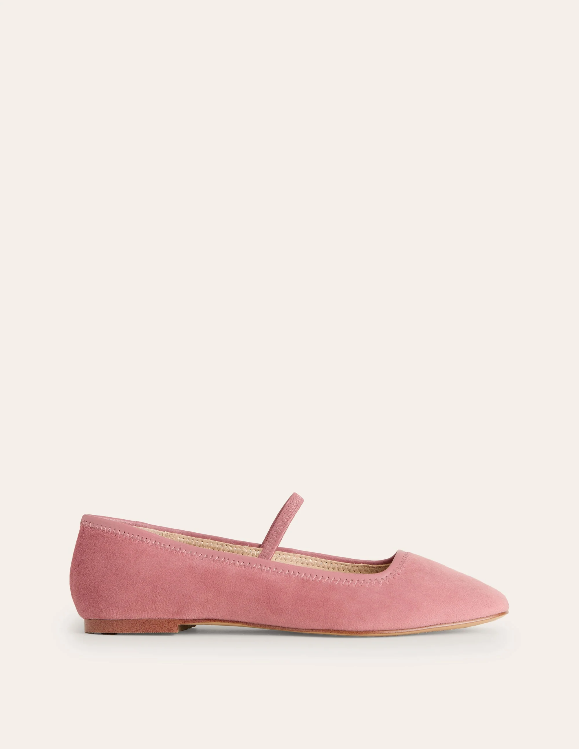 Thea Mary Jane Ballet Flats-Old Rose - Image 2