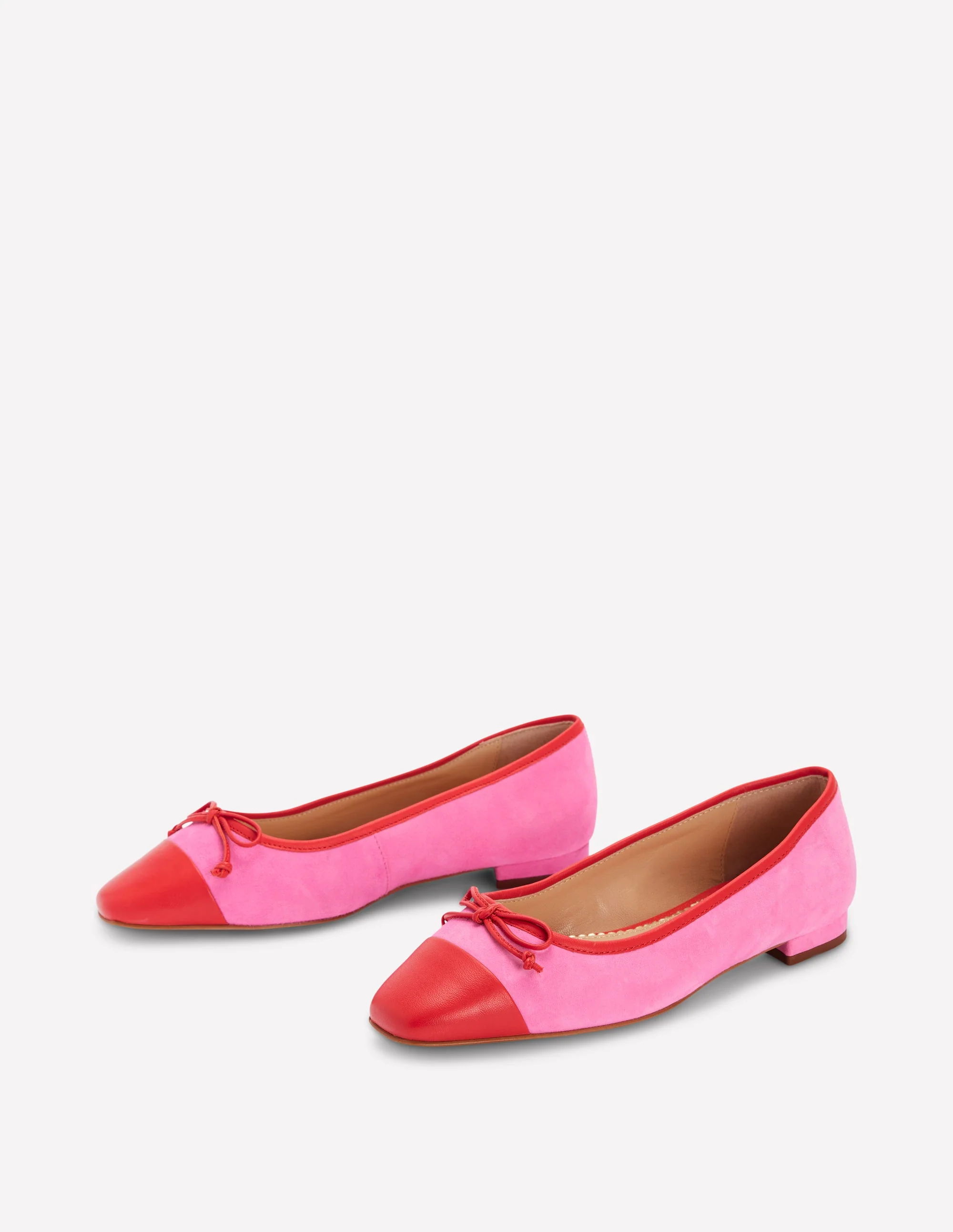 Toe Cap Ballet Flat-Festival Pink - Image 3