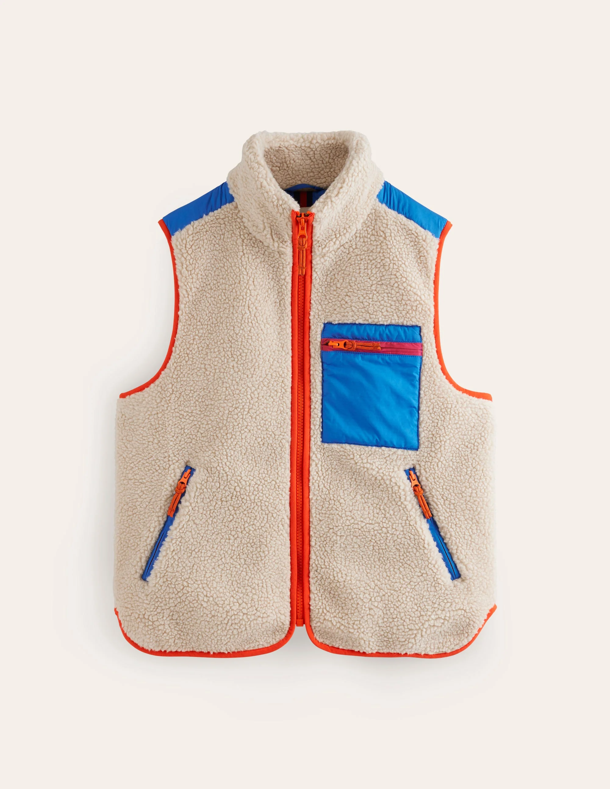 Truro Borg Vest-Neutral - Image 6