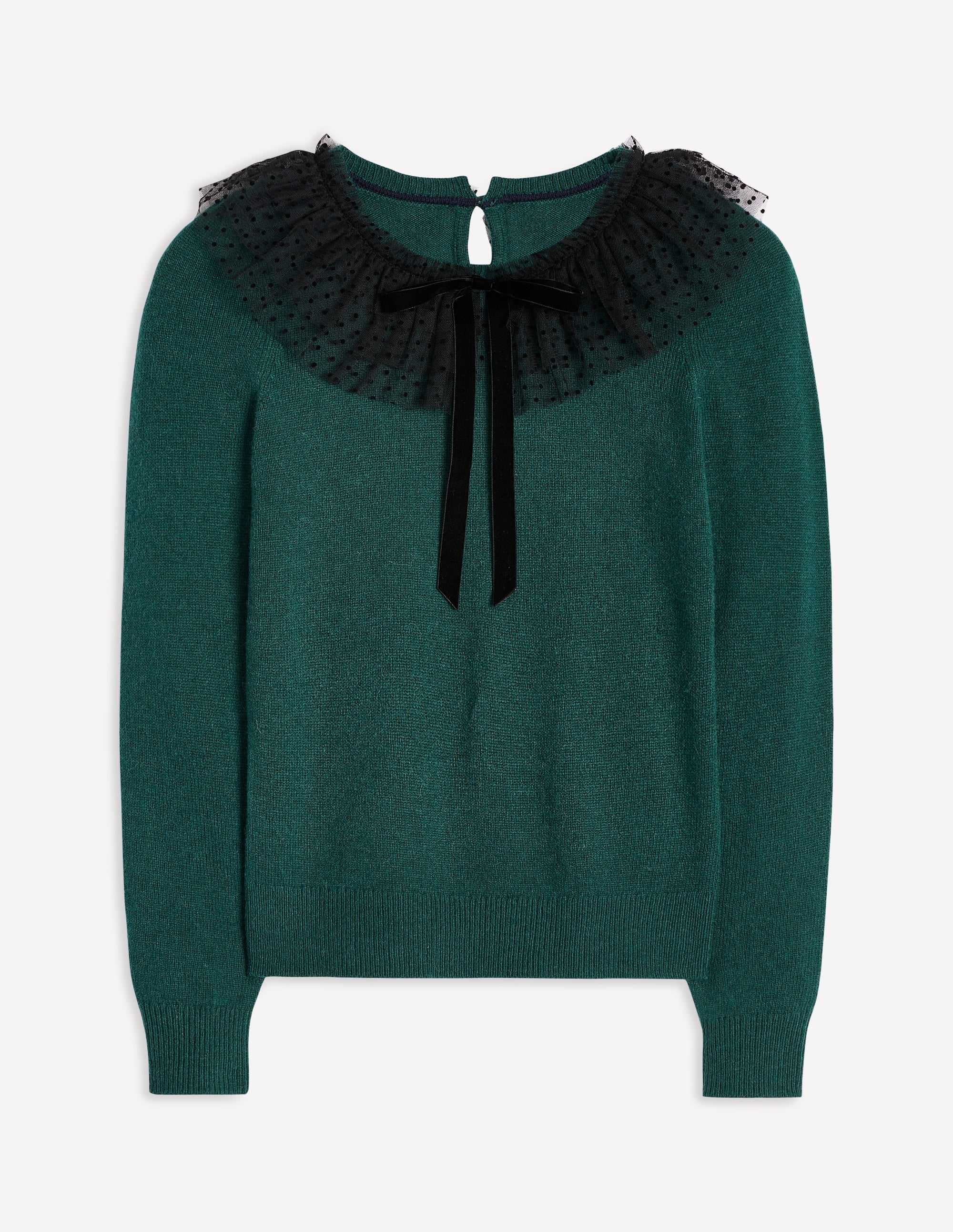 Tulle Party Sweater-Glade Green - Image 6