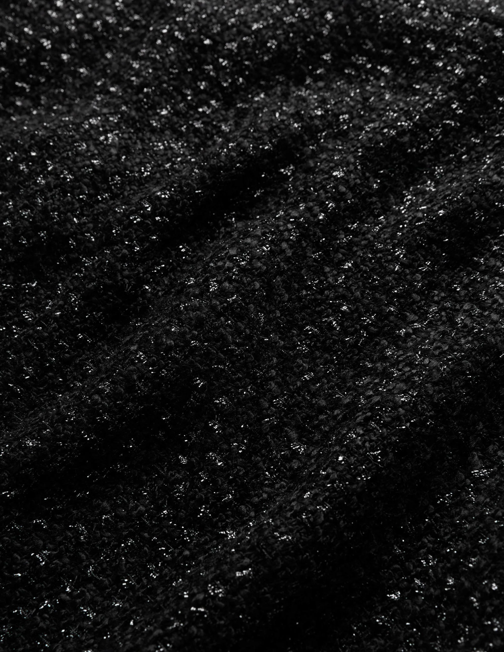 Tweed Metallic Mini Skirt-Shimmery Tweed - Image 7