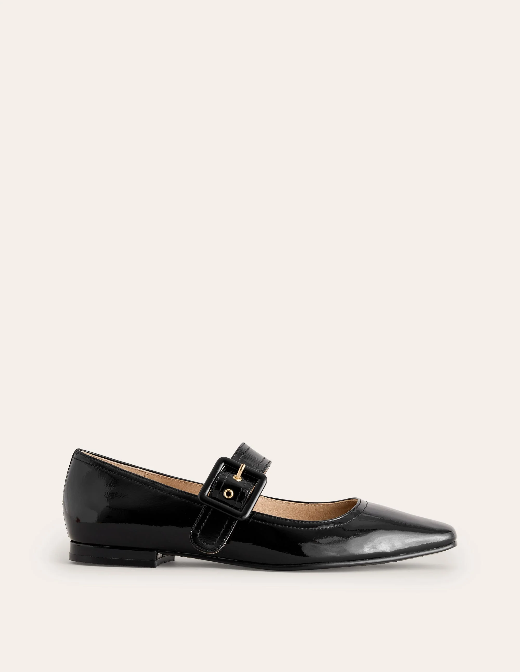 Vic Chisel Toe Mary Janes-Black Patent - Image 2