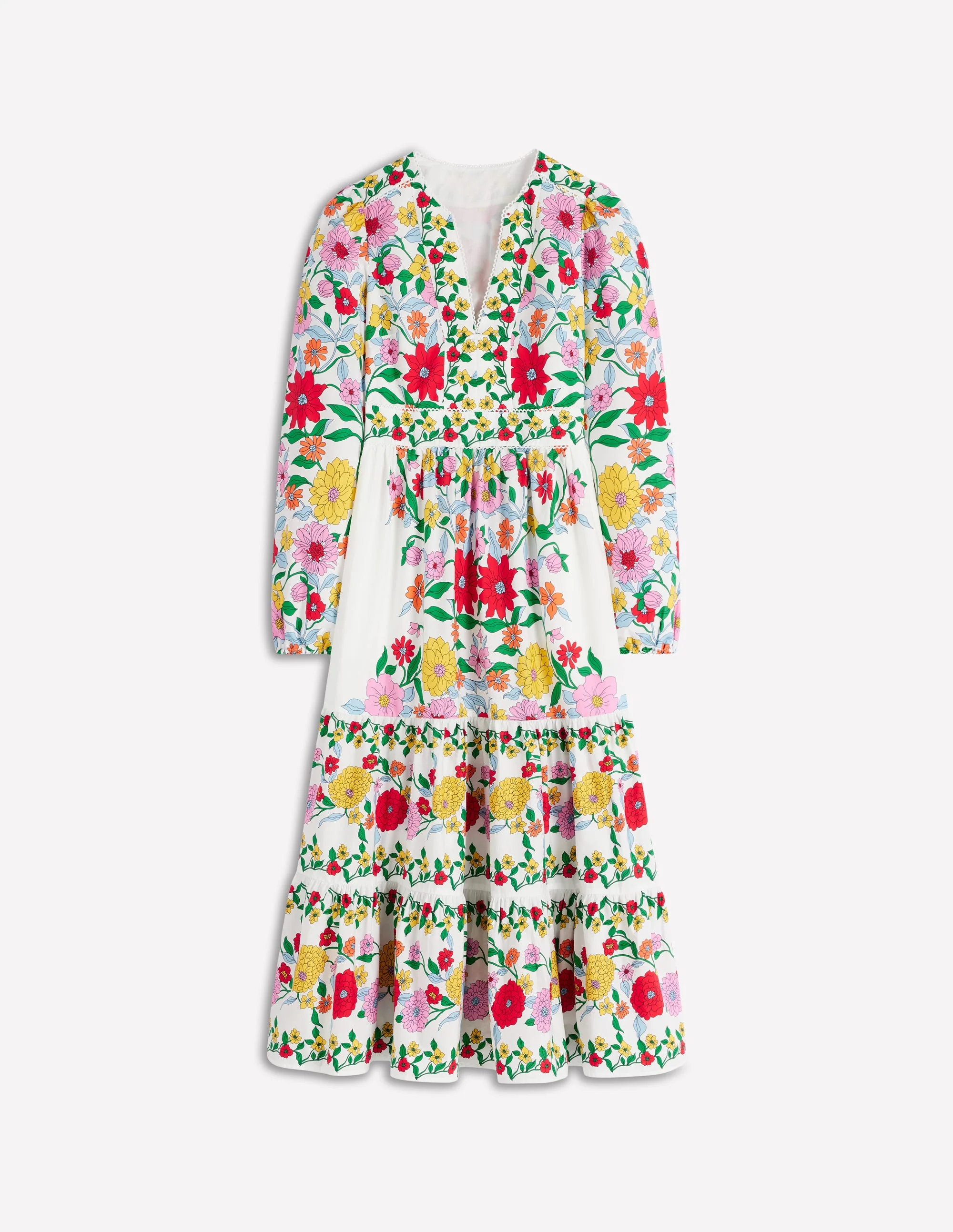Violet Midi Dress-Multi, Dahlia Trail - Image 6