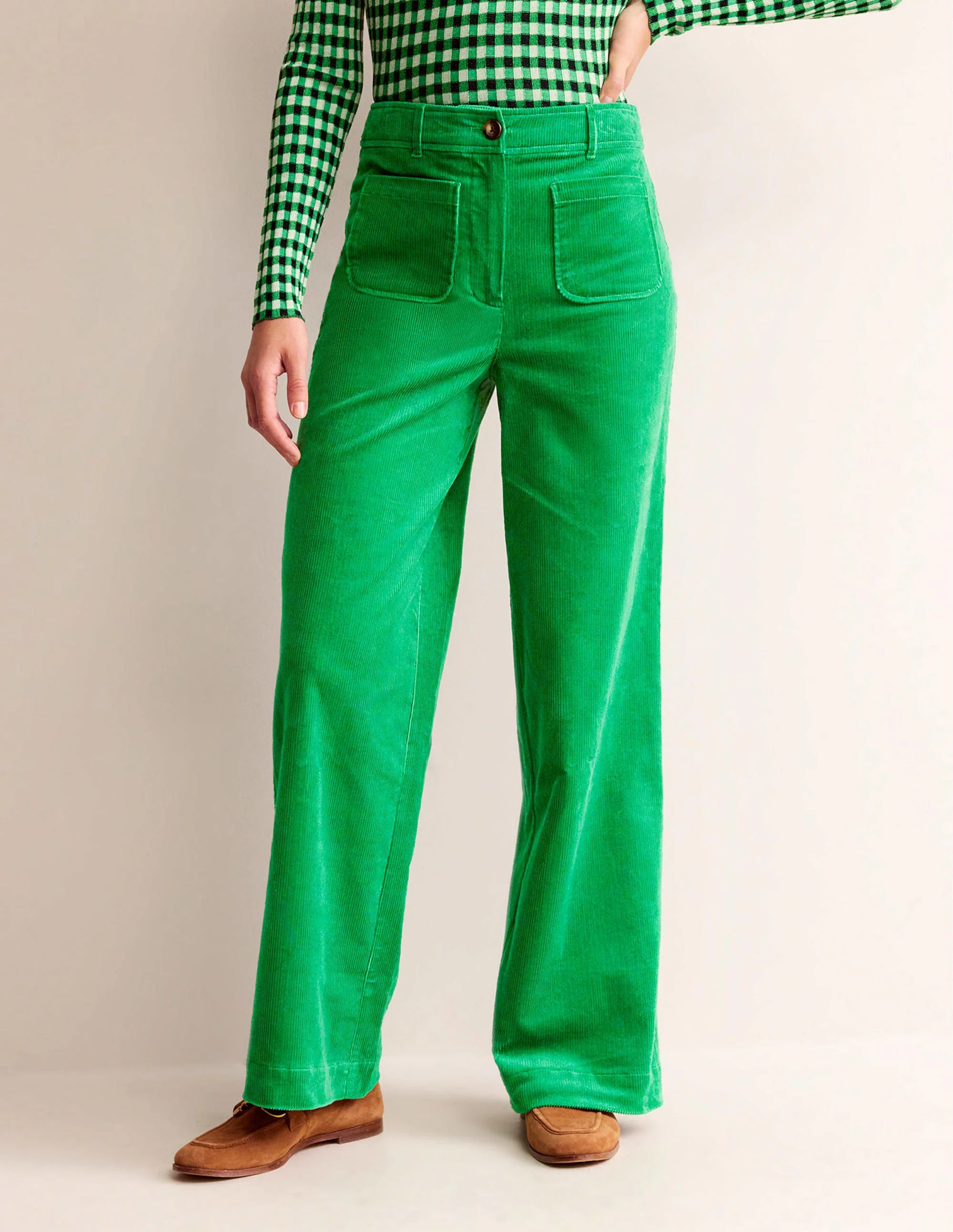 Westbourne Corduroy Pants-Highland Green - Image 4