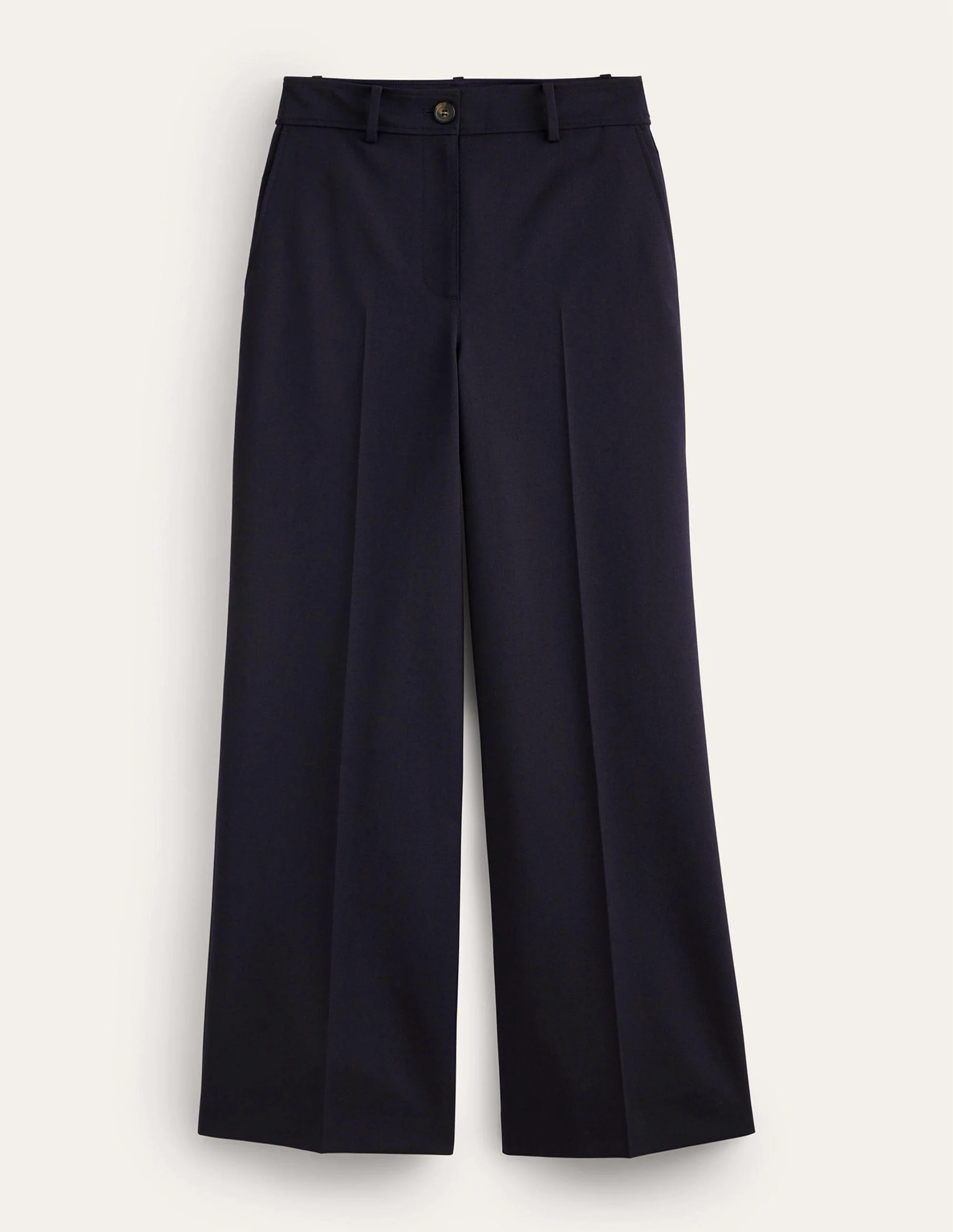 Westbourne Wool Blend Pants-NAVY - Image 5