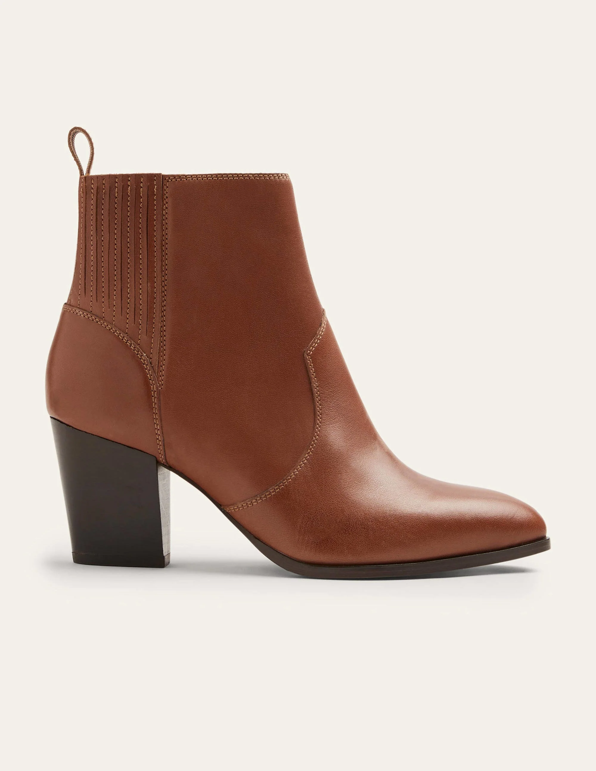 Western Ankle Boot-Tan - Image 5
