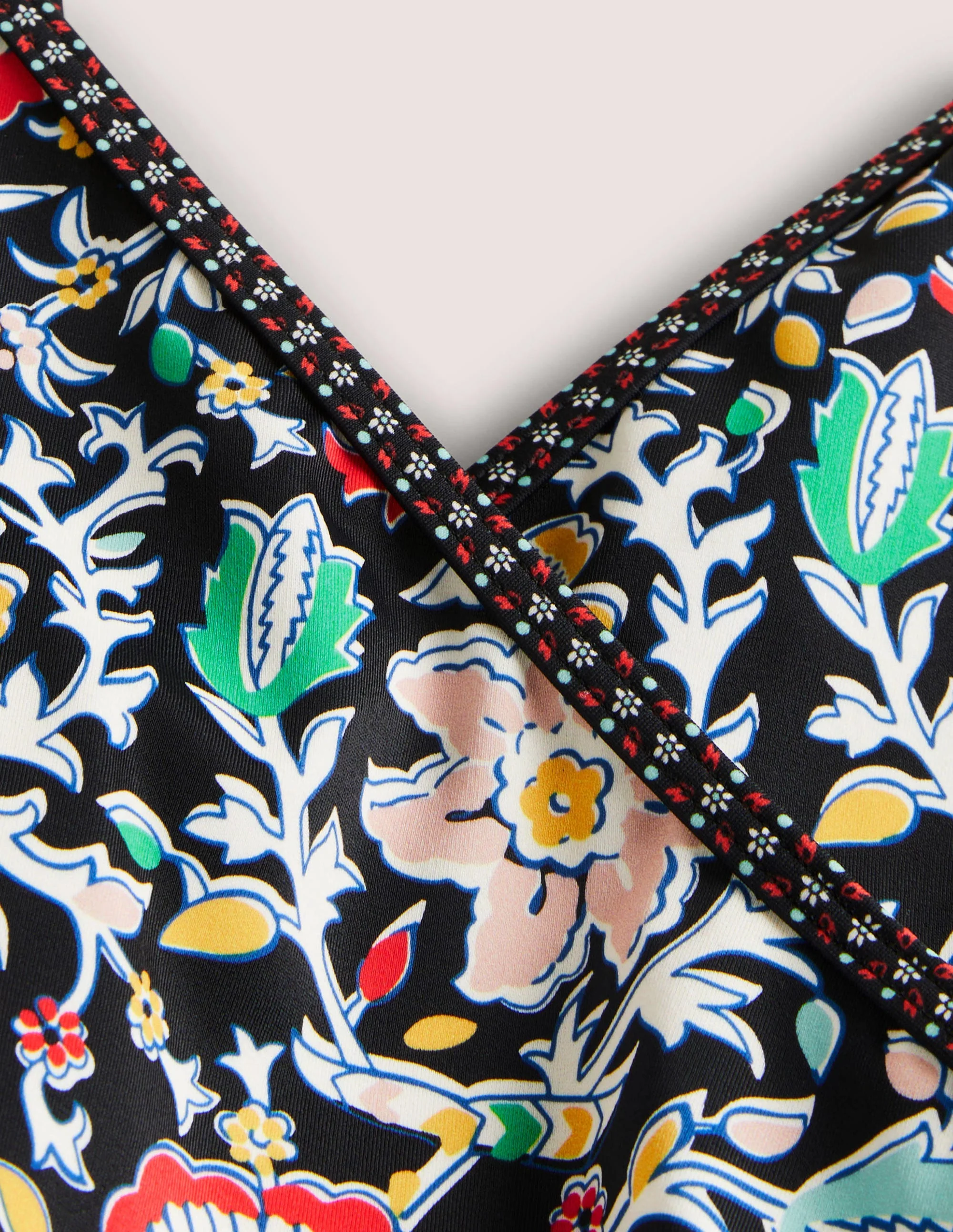Wrap Detail Swimsuit-Multi, Enchanting Twig - Image 5
